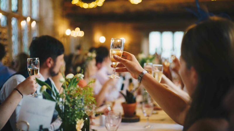 What is the Order of Events for a Wedding Reception?