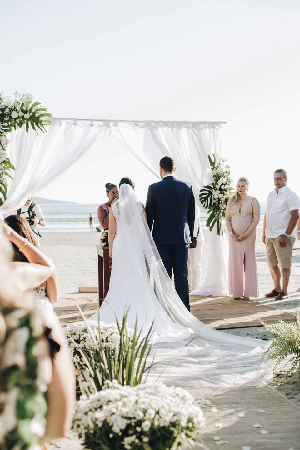 Skipping the wedding ceremony and attending only the reception can be seen as a rude gesture at most weddings