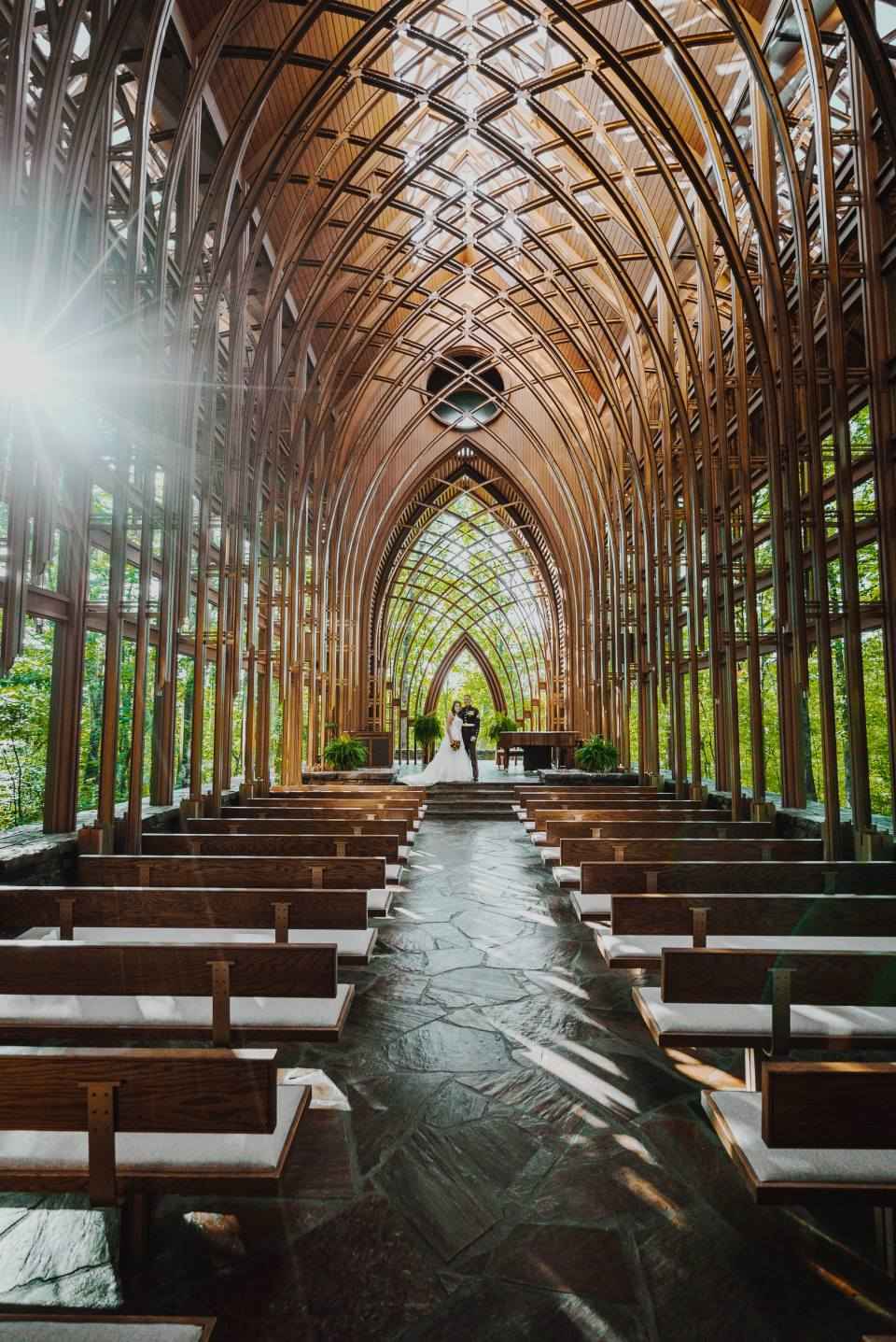 As a general rule, a catholic wedding is performed by a priest inside a church